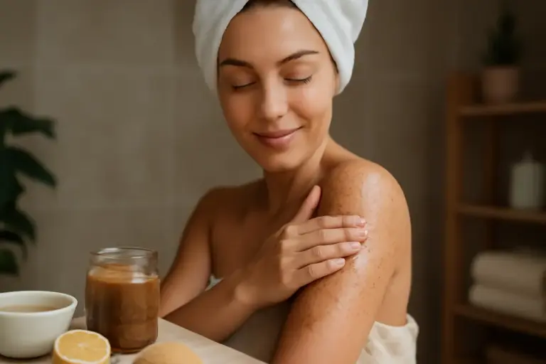 Scrub corpo fai da te con ingredienti semplici: ottieni una pelle più morbida in pochi minuti