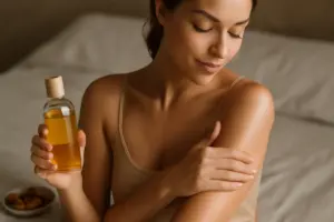 Sai perché l’olio di mandorle dolci è perfetto per la tua routine corpo? Il beneficio nascosto per l’elasticità