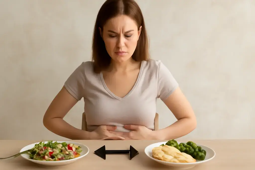 Come evitare gonfiore addominale dopo i pasti? Le combinazioni alimentari che funzionano