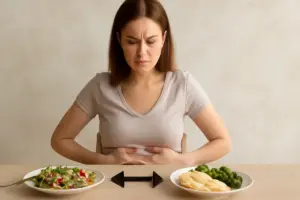 Come evitare gonfiore addominale dopo i pasti? Le combinazioni alimentari che funzionano