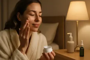 Routine serale di bellezza naturale: l’accorgimento che sostiene la rigenerazione notturna