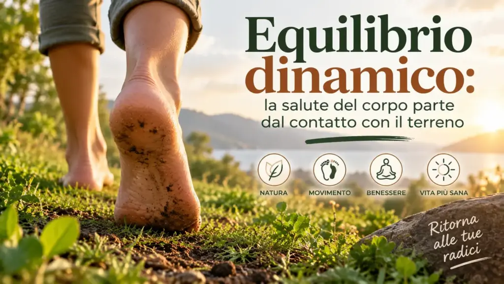 Equilibrio dinamico: la salute del corpo parte dal contatto con il terreno